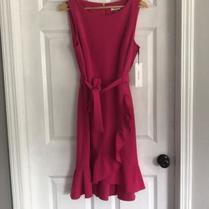 Pink Calvin Klein dress